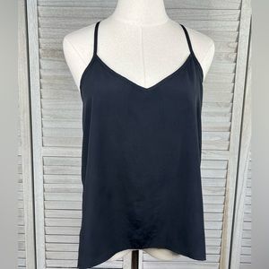 HOLLISTER Black Cropped Cami Top-Medium